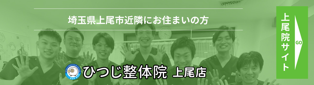 埼玉県上尾市近隣にお住まいの方 ひつじ整体院 上尾店